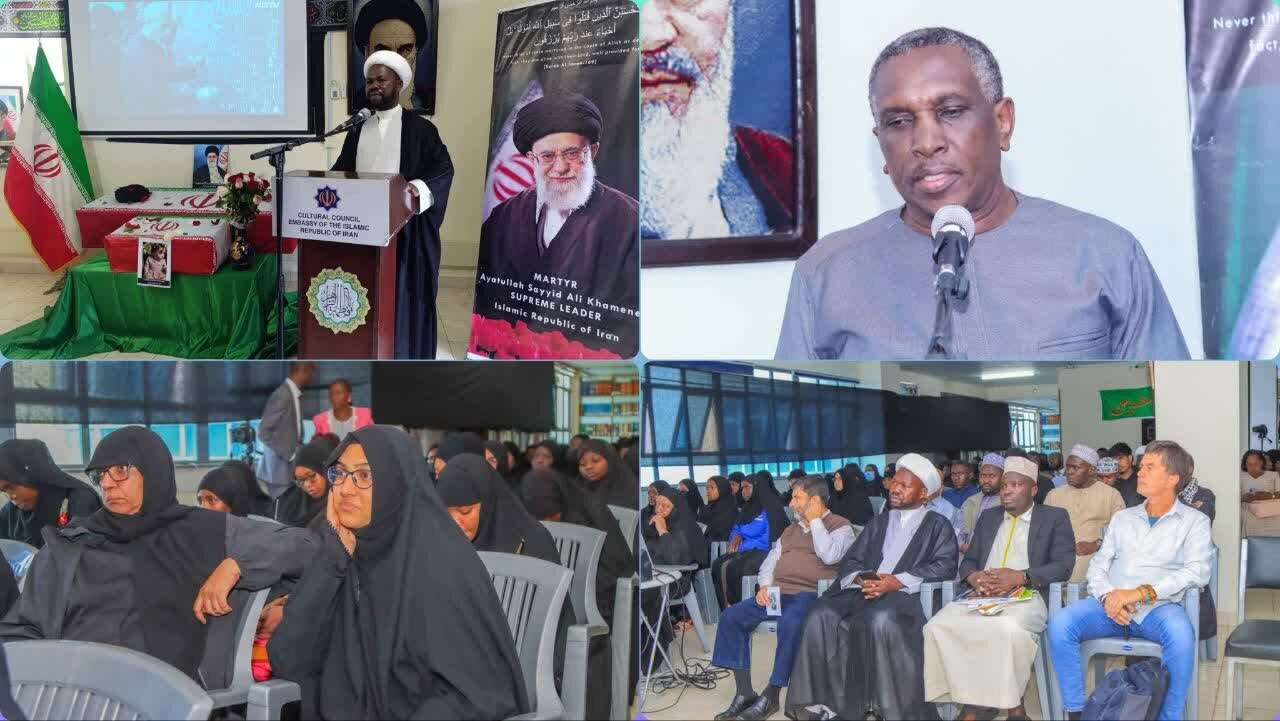 مراسم بزرگداشت رهبر شهید انقلاب در نایروبی کنیا برگزار شد
