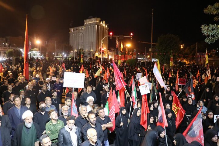 گزارش تصویری/ اجتماع منتقمین امام شهید در قرچک