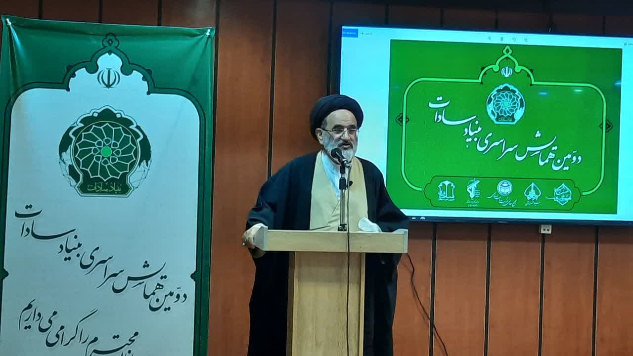سید رضا تقوی: سادات پرچم هستند و در جامعه مسئولیت مضاعف دارند