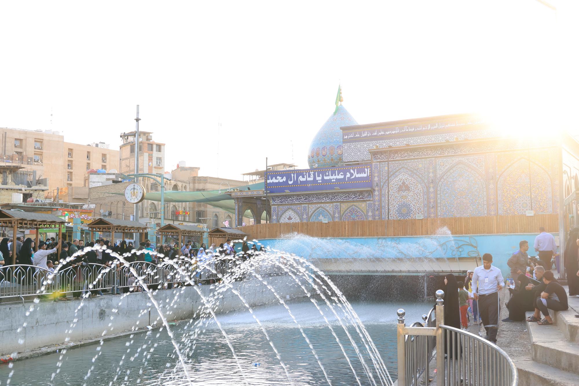 Maqam Imam Zaman department conducting a wide rehabilitation campaign for its internal-external facilities