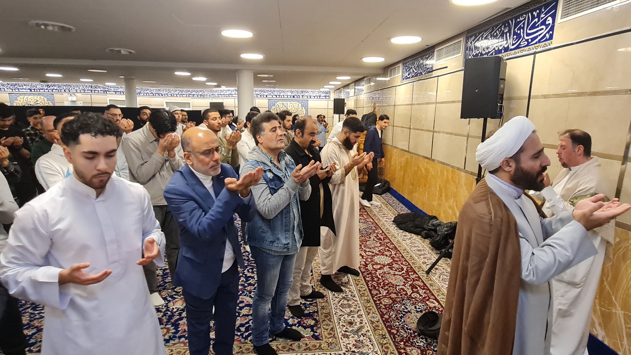 Photos: Eid al-Fitr prayers held at Imam Ali mosque in Copenhagen, Denmark