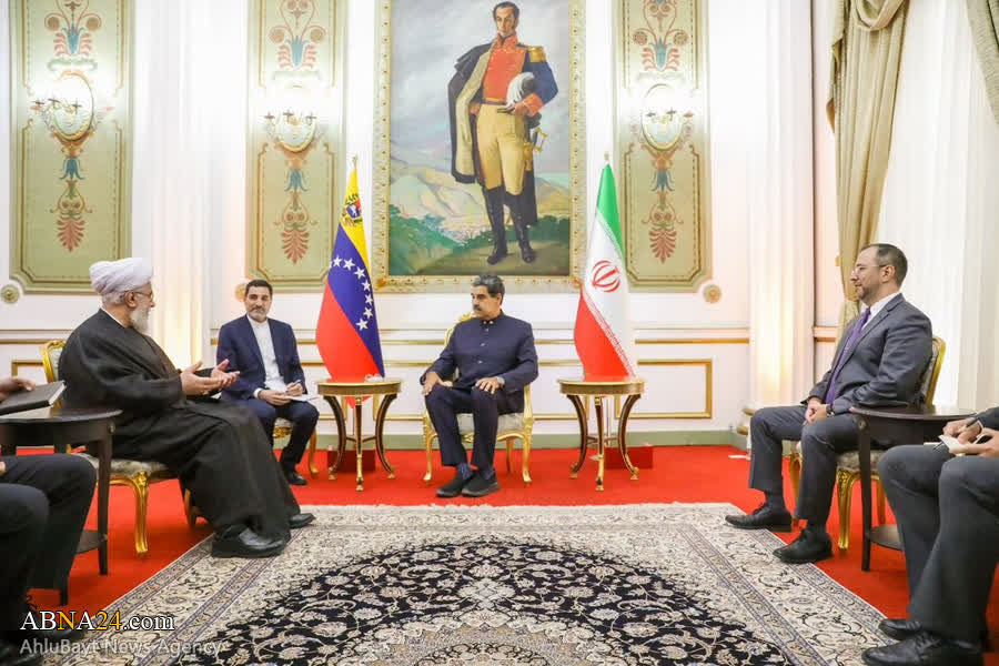 Fotos: Secretário Geral da Assembleia Mundial AhlulBayt encontra-se com o presidente venezuelano