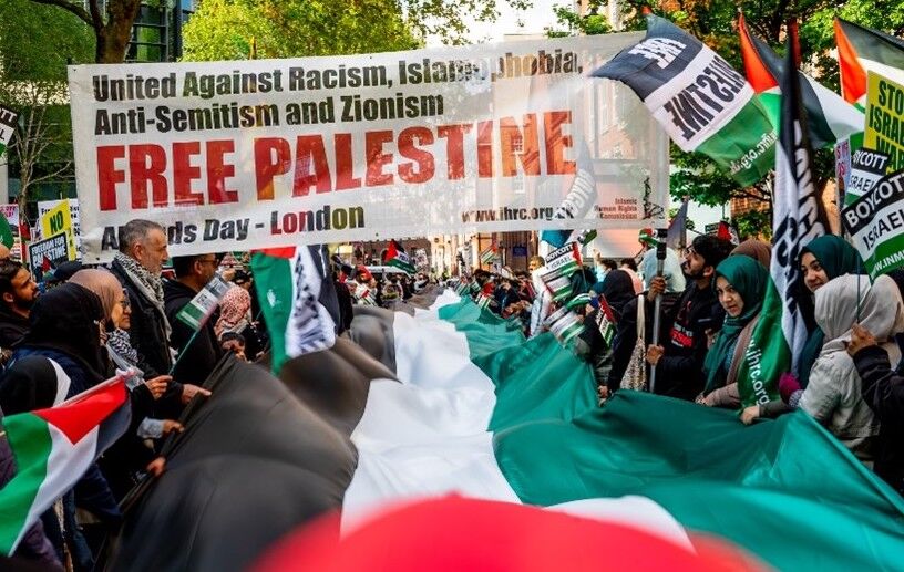 ویدیو | راهپیمایی روز جهانی قدس در پایتخت انگلستان 