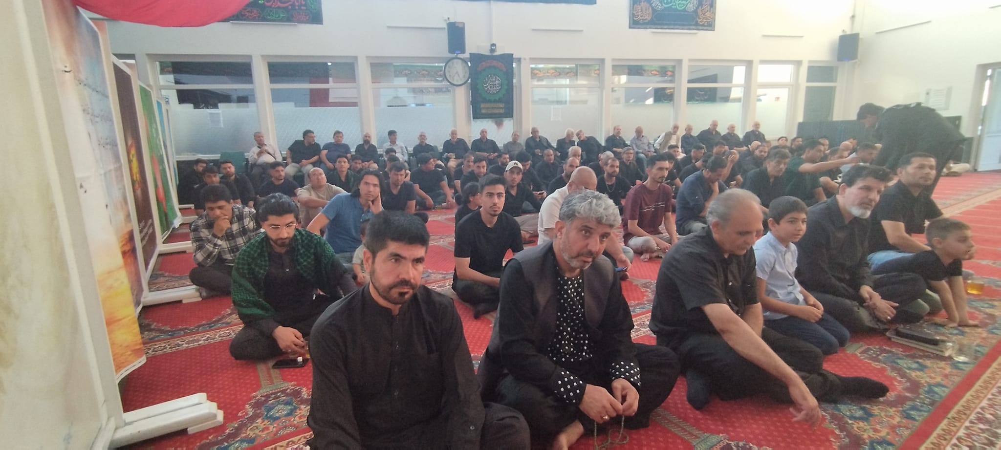 Imagens: Cerimônia de luto em homenagem ao Arbaeen em Frankfurt, Alemanha, 1446-2024