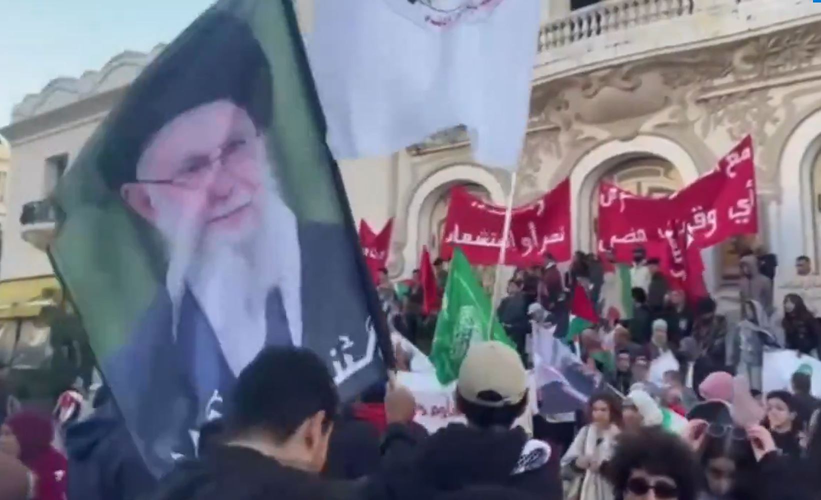 Video: A rally in Tunisia in solidarity with Palestine and resistance, opposing normalization with Israeli regime