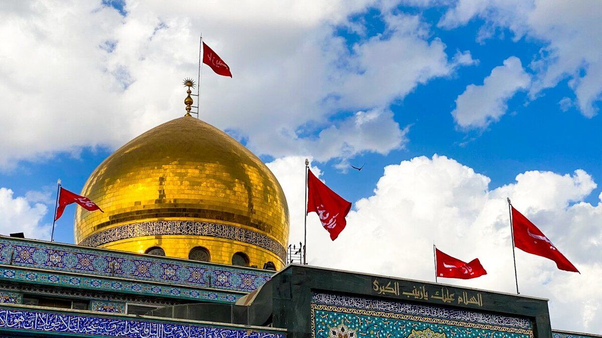ویدیو | حرم مطهر حضرت زینب(س) پس از خروج عناصر مسلح مهاجم 