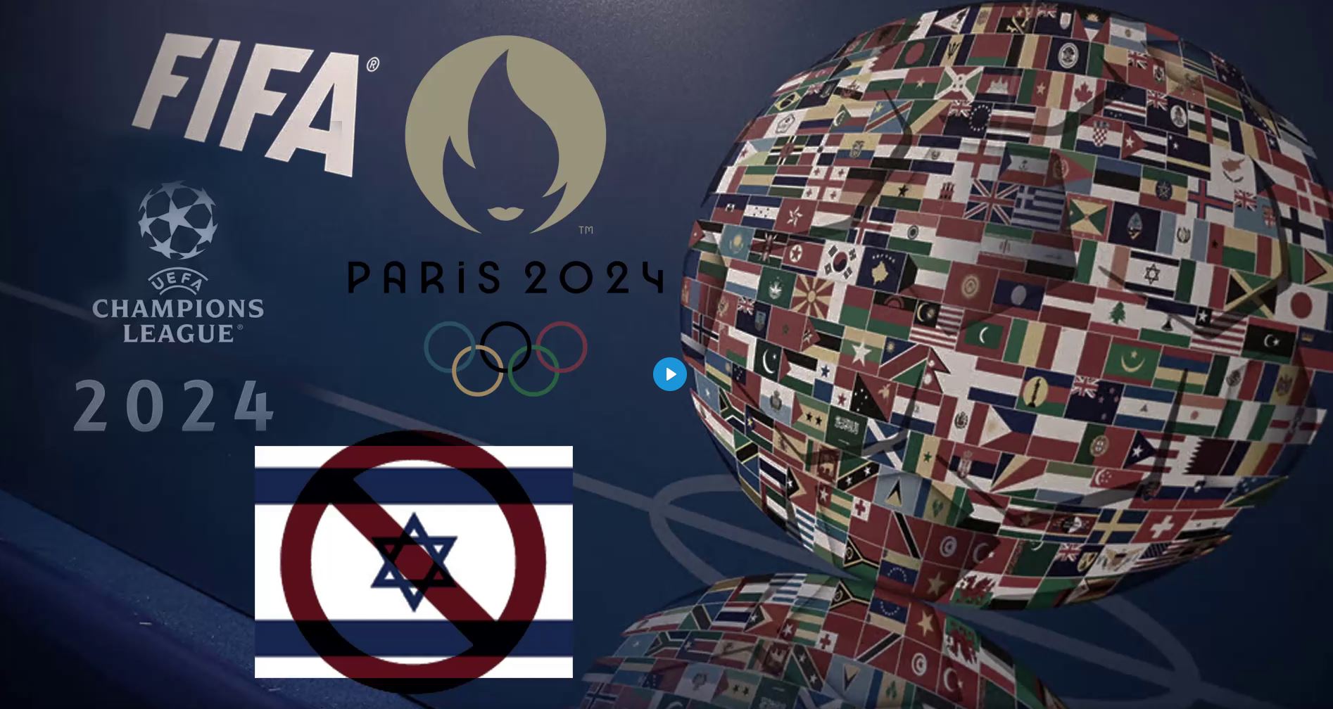 Video: Worldwide campaign calls for banning Israel from all sports competitions 