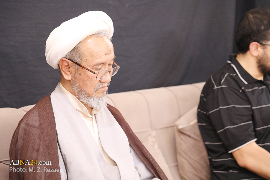 عکس خبری | مجلس عزای حسینی در دفتر آیت‌الله یعقوبی