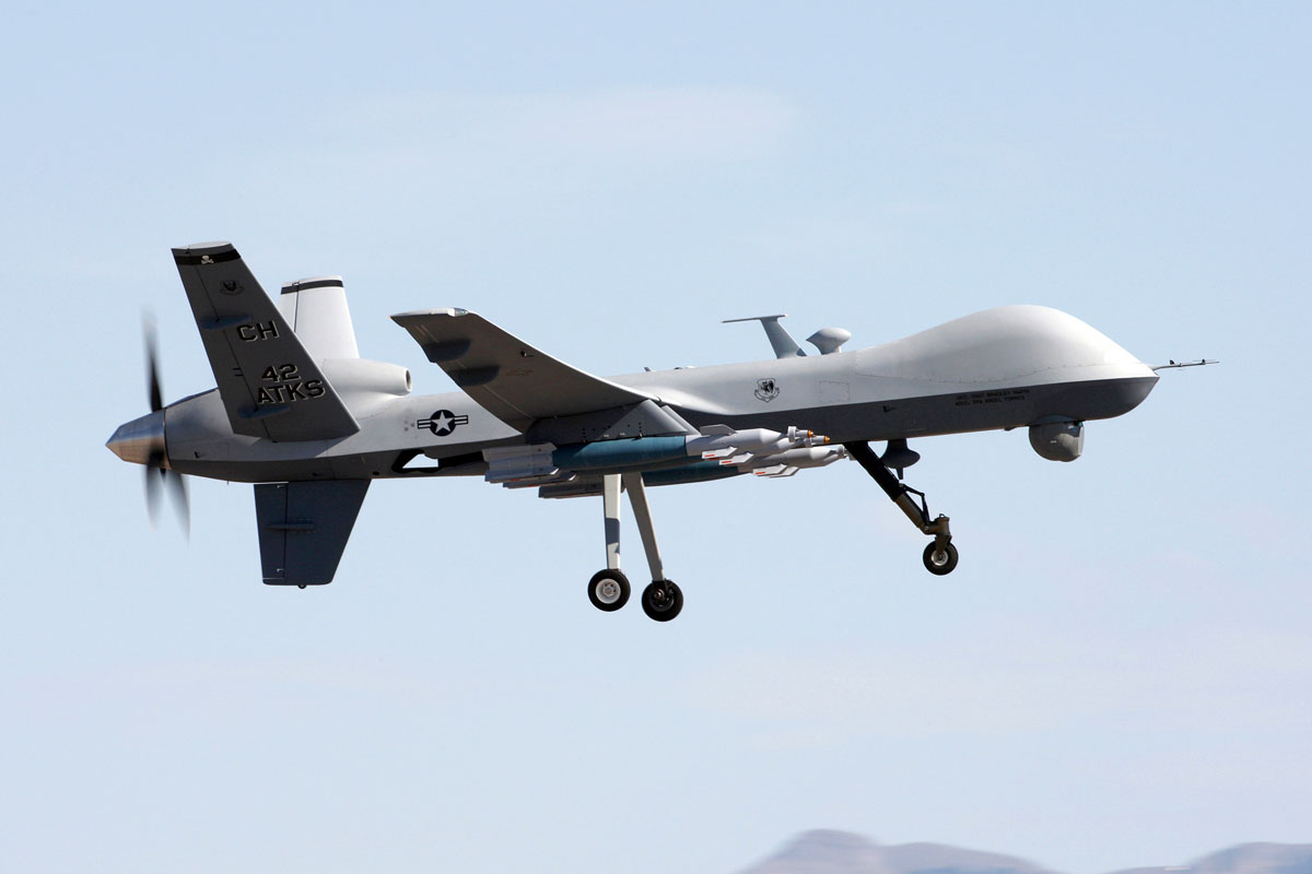 American MQ-9 drone crashes in Yemen: Report