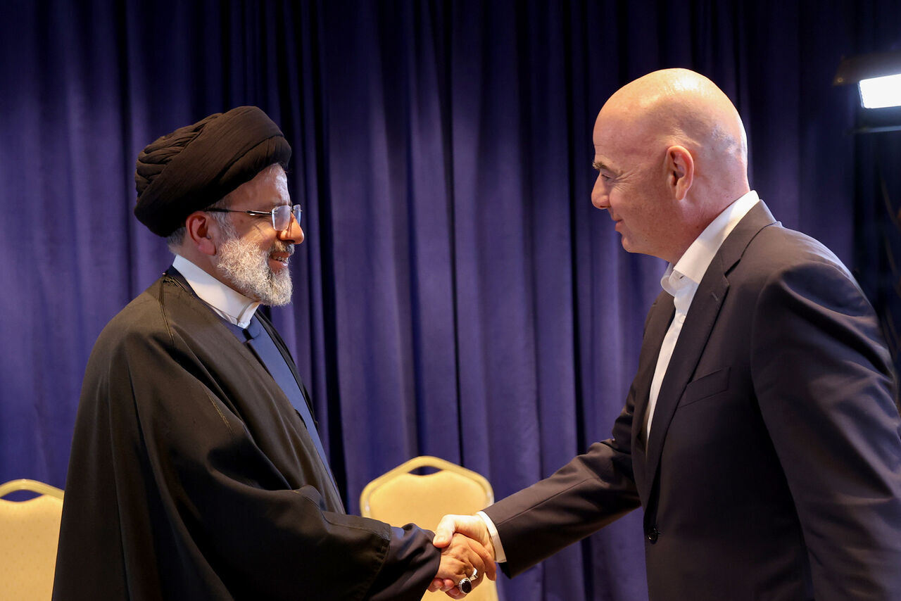 FIFA president condoles death of President Raisi, entourage