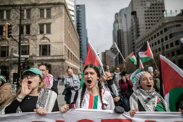 Wave of student protests condemning war on Gaza expanding
