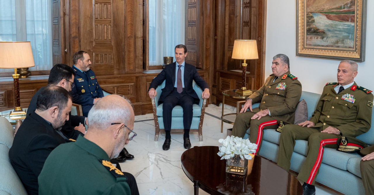 Iranian DM meets Syrian president to discuss security ties