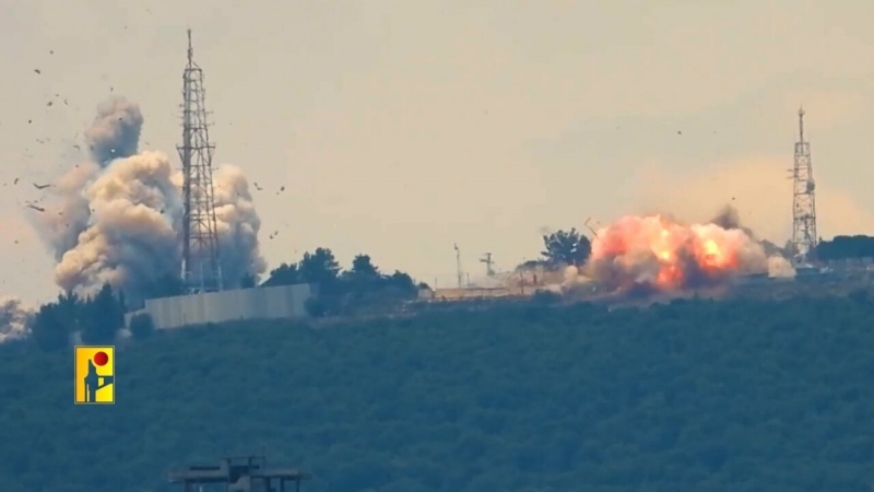 Hezbollah's attacks on Israeli Golani brigade HQ 