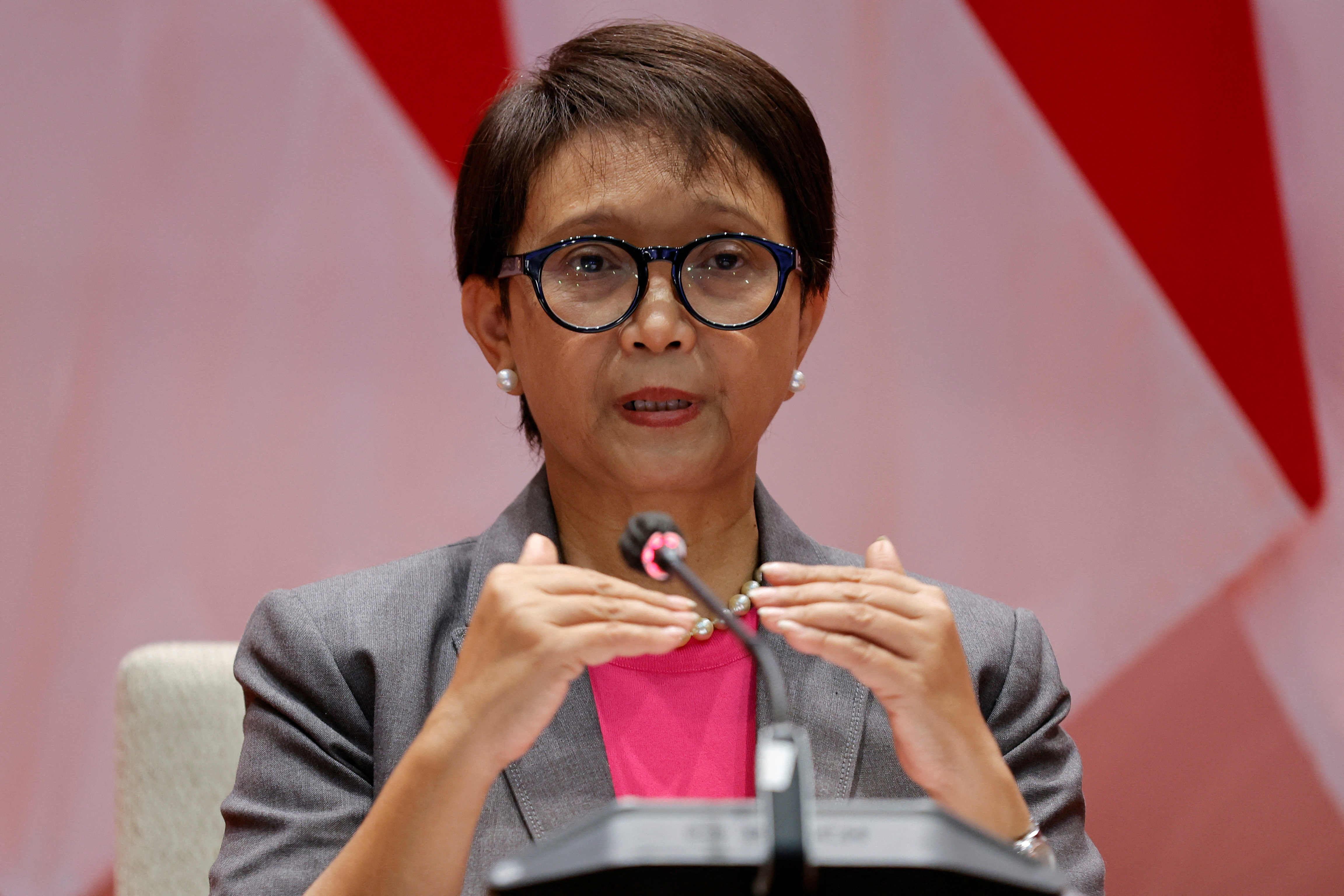 Indonesian FM urges speedy recognition of Palestine by Australia, East Asian countries