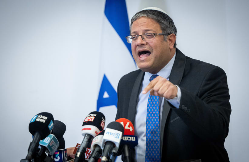 Israeli minister Ben-Gvir: Palestinians must 'voluntarily' leave Gaza