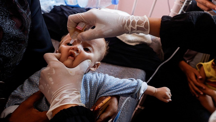 Zionist regime kills 48 Palestinians in Gaza ahead of polio vaccination campaign