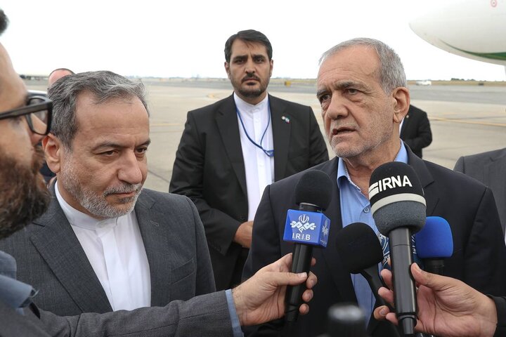 Iran's message peace, security: Pres. Pezeshkian