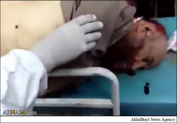 فیلم/ پیکر مطهر عالم شهید نجف پس از ترور