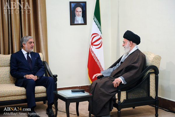 رئیس اجرایی دولت افغانستان با رهبر معظم انقلاب اسلامی دیدار کرد