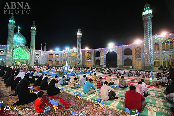 آیین ملی جزء‌خوانی قرآن کریم در حرم محمد هلال بن علی(ع) آغاز شد