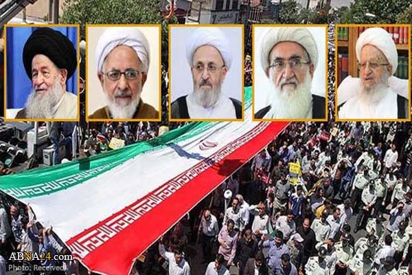 دعوت مراجع عظام تقلید از مردم برای حضور در راهپیمایی روز قدس 