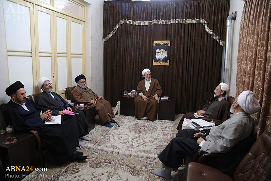 دیدار شورای علمی "همایش بین‌المللی حضرت ابوطالب(ع)" با آیت الله محسن اراکی