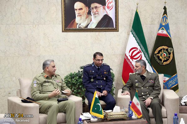فرمانده ارتش پاکستان با سرلشکر موسوی دیدار کرد