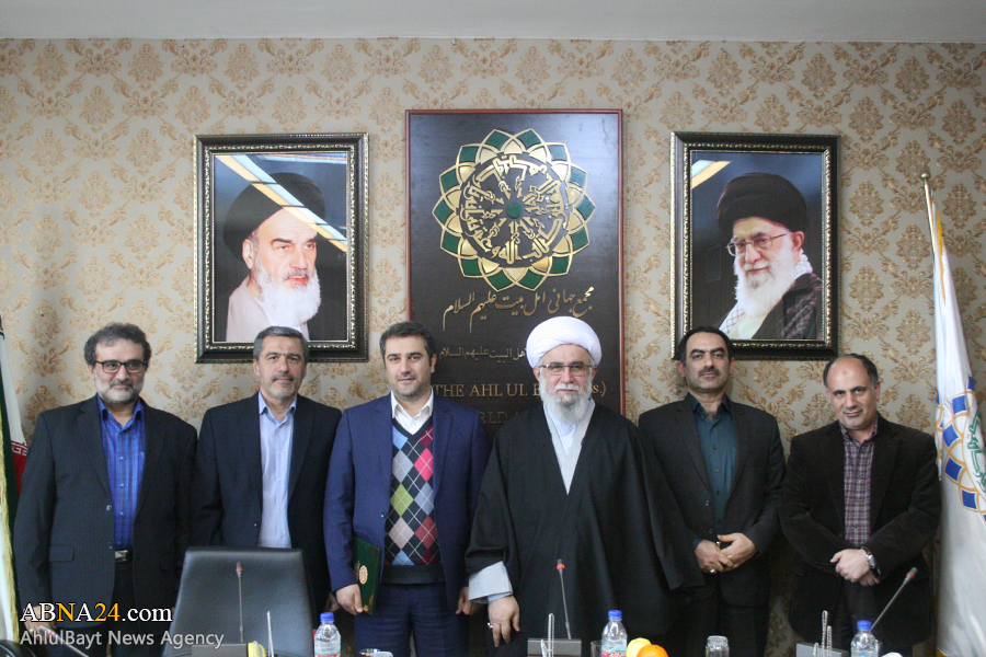 مدیر شبکه ثقلین با حکم دبیرکل مجمع جهانی اهل‌بیت(ع) منصوب شد + عکس