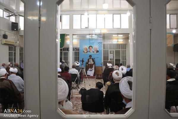 برگزاری مراسم جشن عید سعید غدیر در دفتر آیت الله فاضل لنکرانی + عکس
