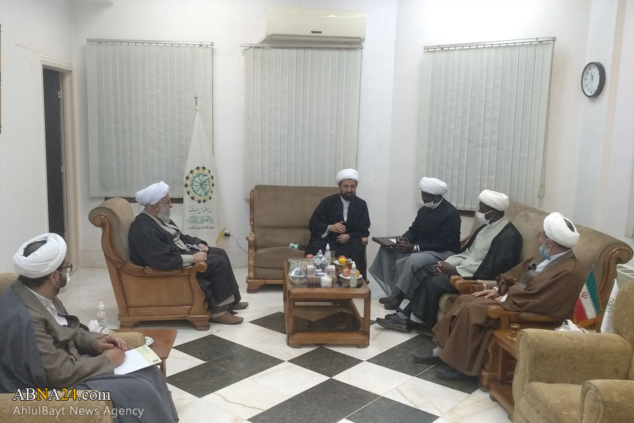 دیدار نماینده مجمع جهانی اهل‌بیت(ع) در کنگو کینشاسا با آیت‌الله رمضانی + تصاویر