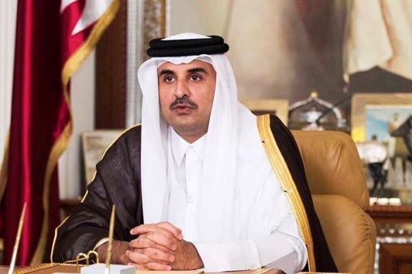 امیر قطر سالروز پیروزی انقلاب اسلامی را تبریک گفت 