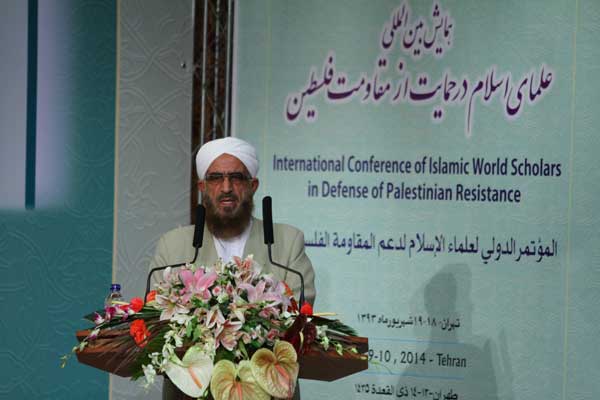 Senior Sunni Cleric: Palestine issue is an Islamic and Arabic one
