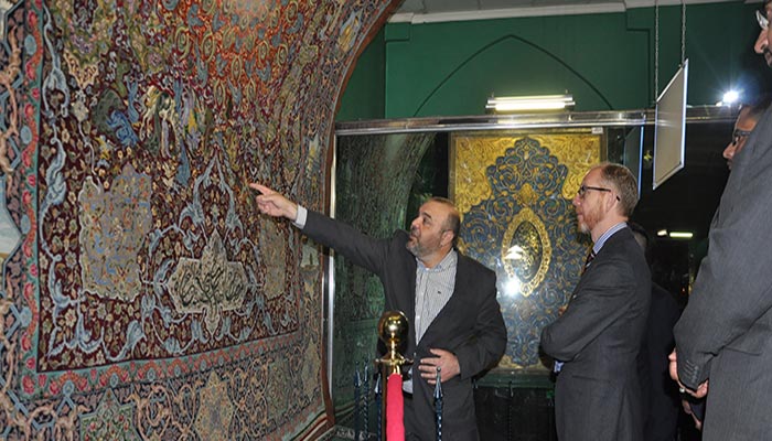 Swedish Ambassador Visits Imam Hussein Holy Shrine