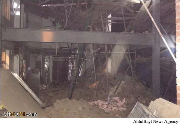 Birmingham Mosque collapses in prompting helicopter search for anyone trapped inside