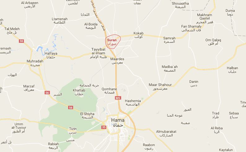 Syrian forces purge terrorists from Suran, north Hama