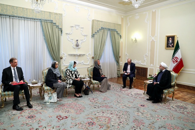 Iran's President: Tehran considers no obstacle in cementing ties with EU