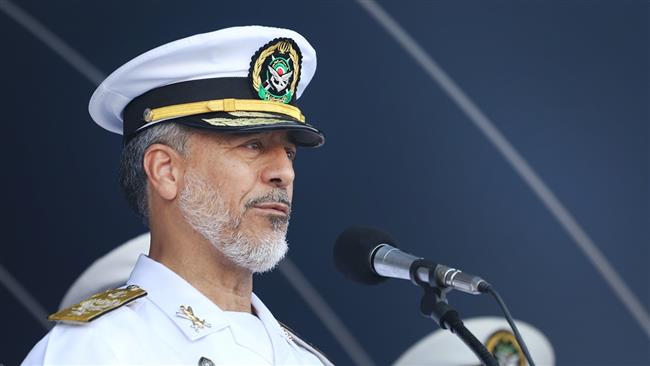 Commander underlines Iranian Navy’s powerful presence in international waters