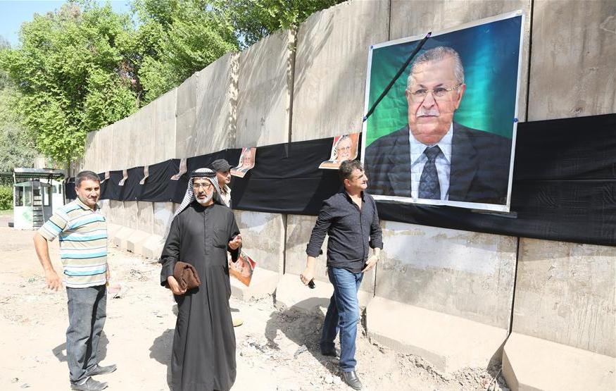 Iraqi PM declares 3-day mourning for ex-president Talabani's death