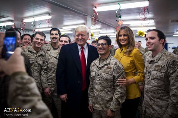 Iraqi officials denounce Trump visit to US troops