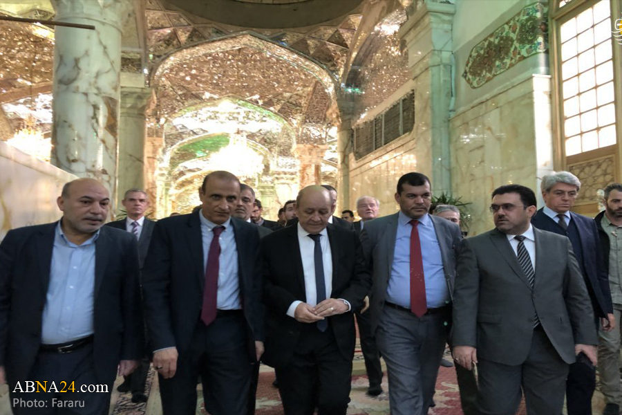Vidéo: Le ministre des Affaires étrangères français visite le sanctuaire sacré de l'Imam Ali (AS) à Najaf