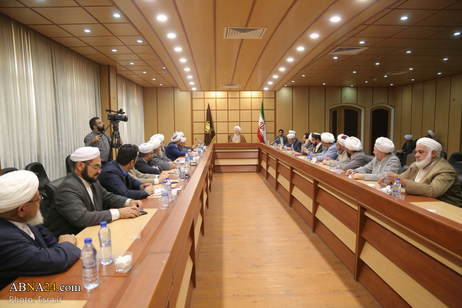 Photos: Group of Sunni scholars meet with Ayatollah Javadi Amoli
