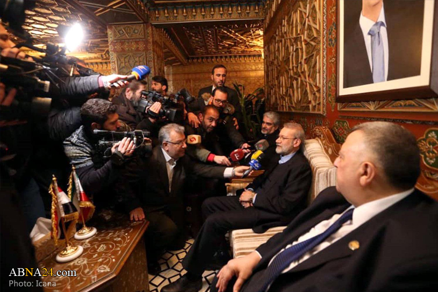Iran's Larijani: Syria a key state in resistance axis