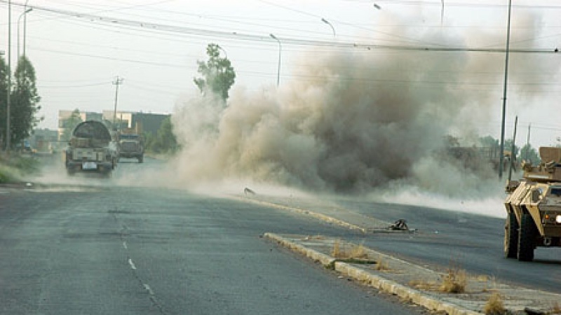 Two attacks on US terrorists logistical convoys in Iraq